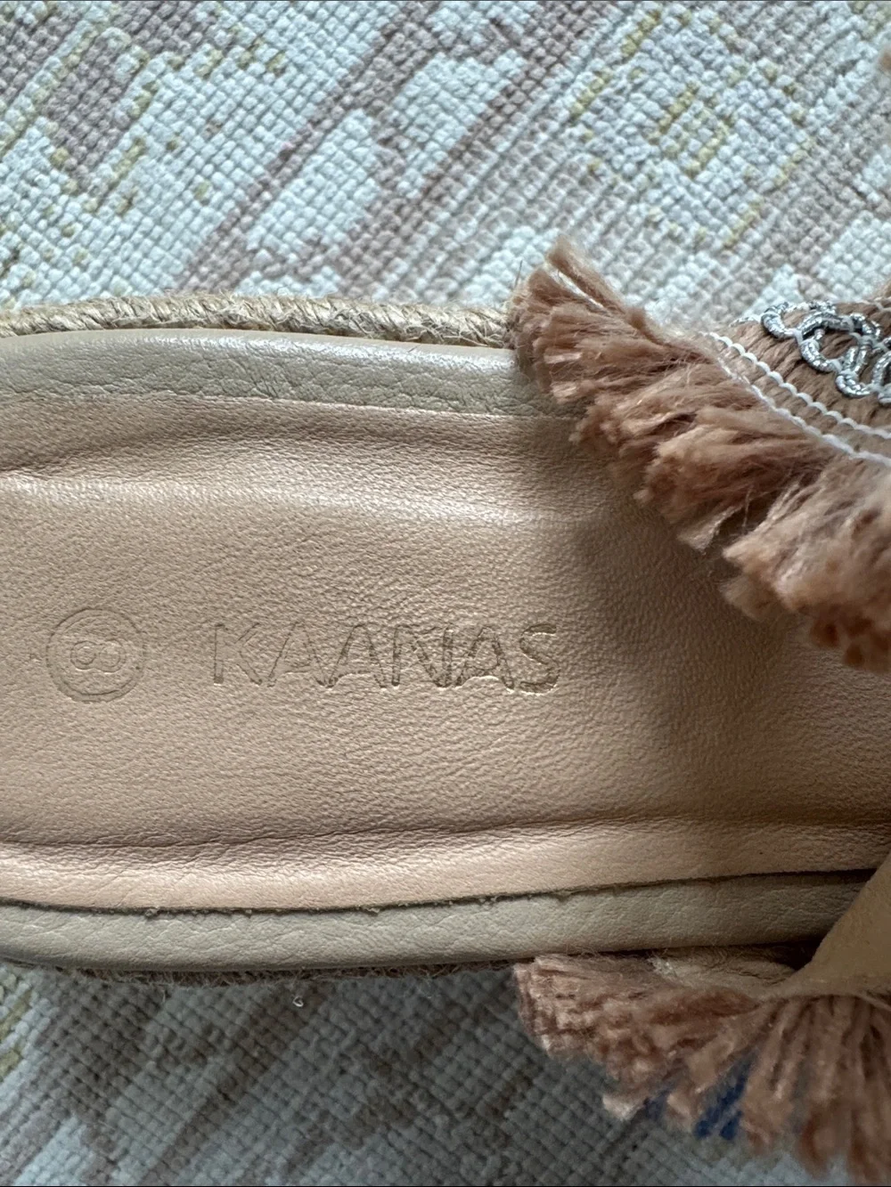 Anthropologie Kaanas Fiji Platform Sandals Size 8